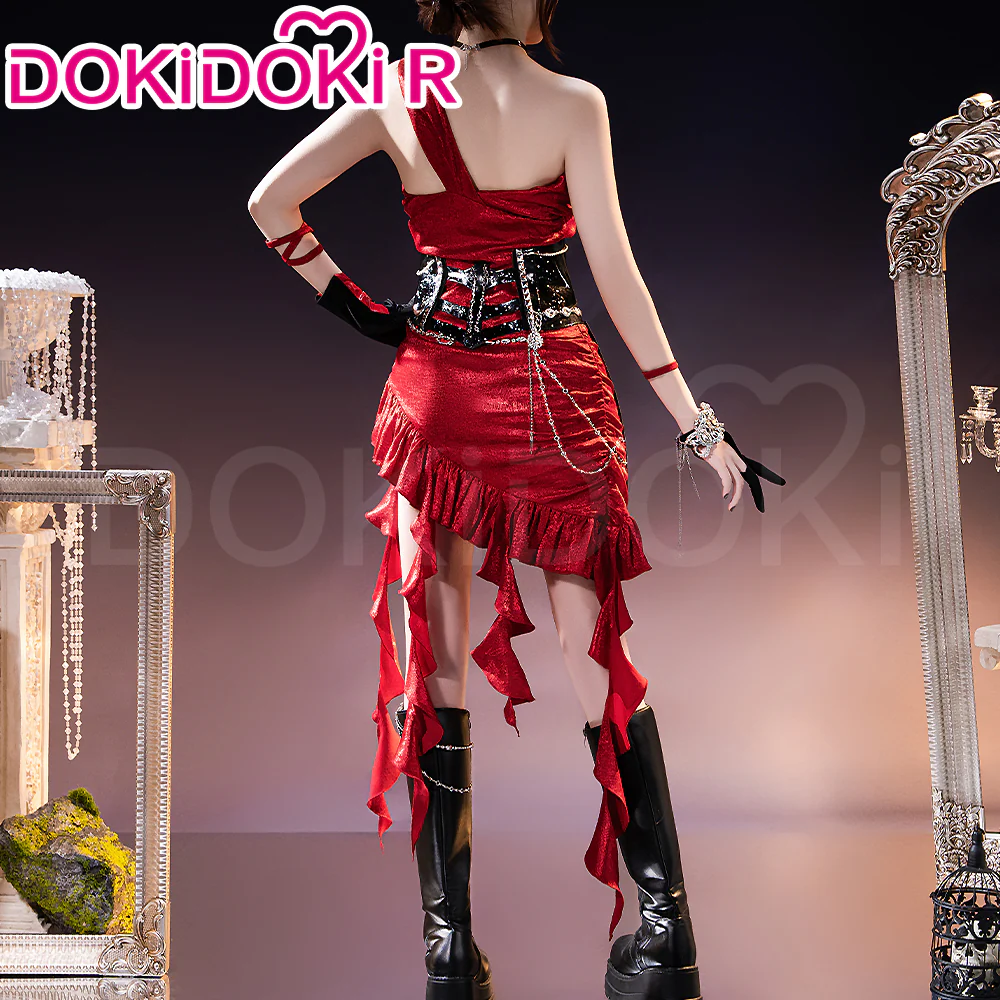 【Size XS-2XL】 DokiDoki-R Game Love And Deepspace Cosplay Protagonist MC Costume Midnight Waltz Sylus - Image 3
