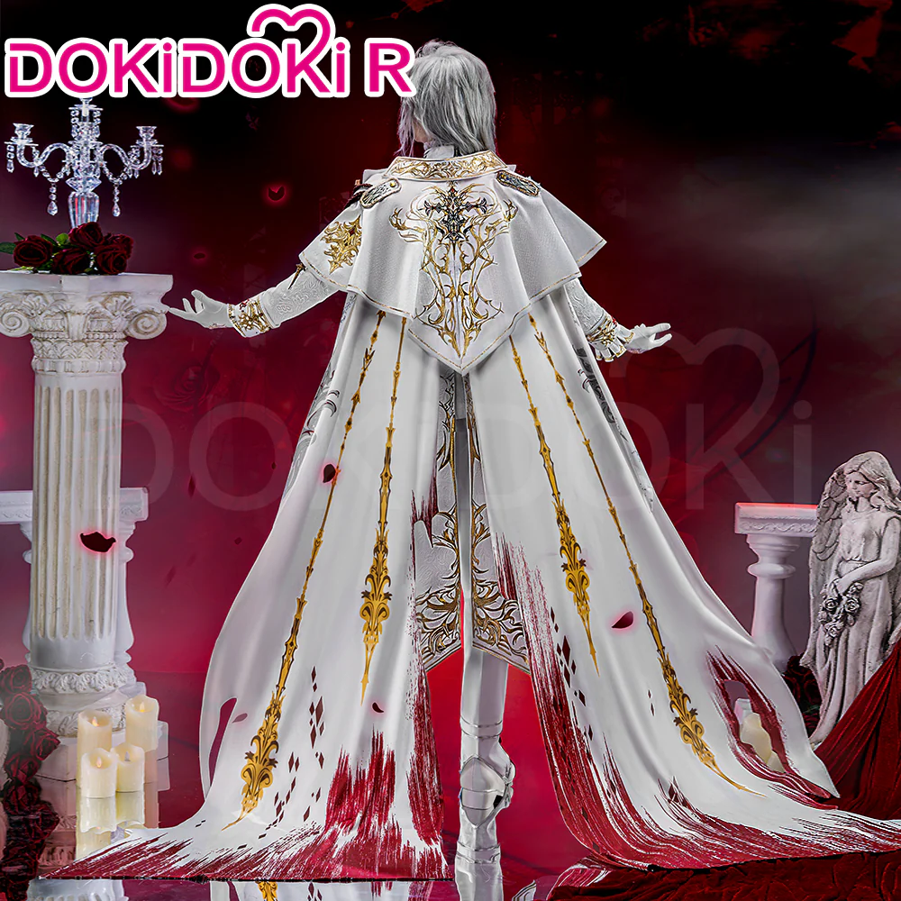 【Size XS-2XL】DokiDoki-R Game Love And Deepspace Cosplay Sylus Crimson Departure Costume  Crimson Rapture Crimson Feast Silverwing Fiend - Image 3