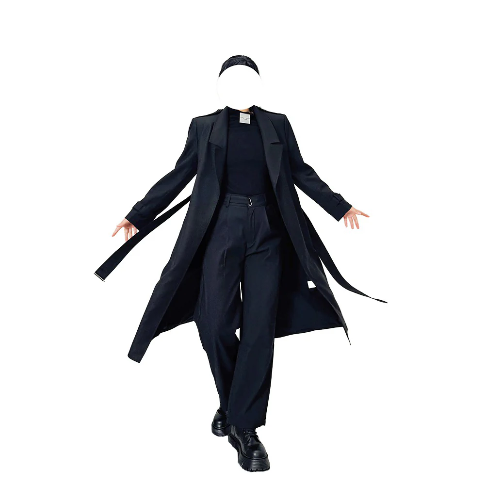 【Size XS-2XL】DokiDoki-R Manga Omniscient Reader's Viewpoint Cosplay Yoo Joonghyuk Costume Black Suit - Image 6