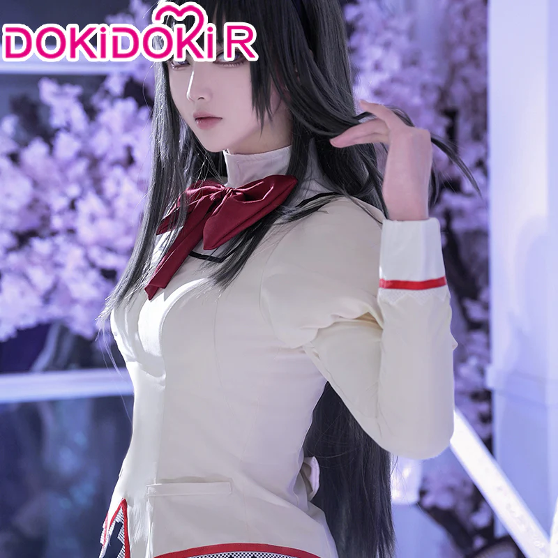 【IN STOCK】【Size XS-2XL】DokiDoki-R Anime Cosplay Costume Magica Girl School Uniform - Image 3