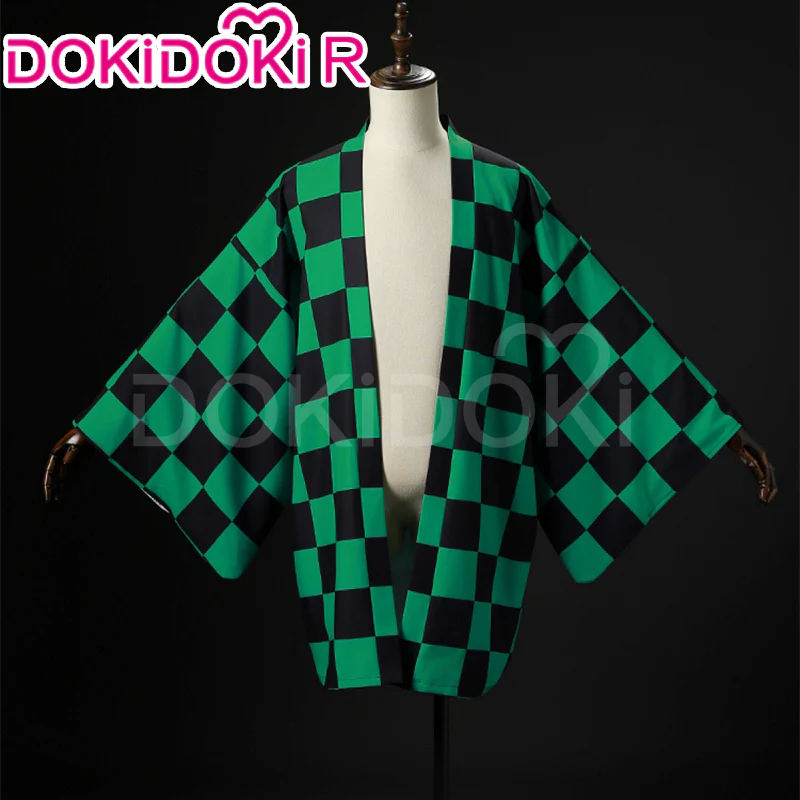 【Size XS-2XL】DokiDoki-R Anime Cosplay Black Green Costume Men - Image 5