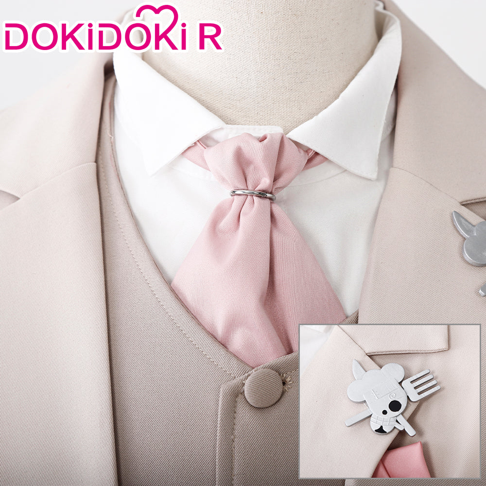 【Size XS-2XL】DokiDoki-R Anime Cosplay Khaki Suit Costume - Image 3