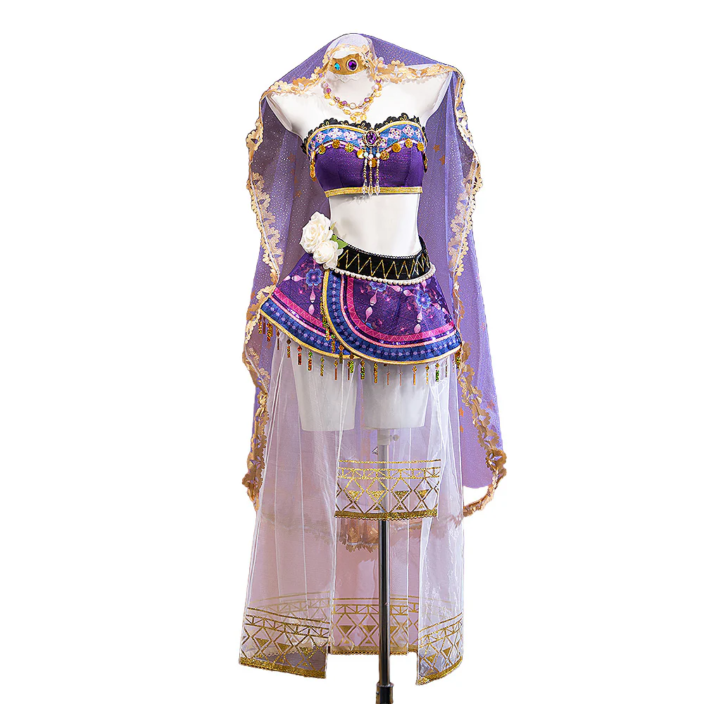 【Size XS-2XL】DokiDoki-R Anime LoveLive! Nozomi Tojo Costume Dancing Psychic - Image 5