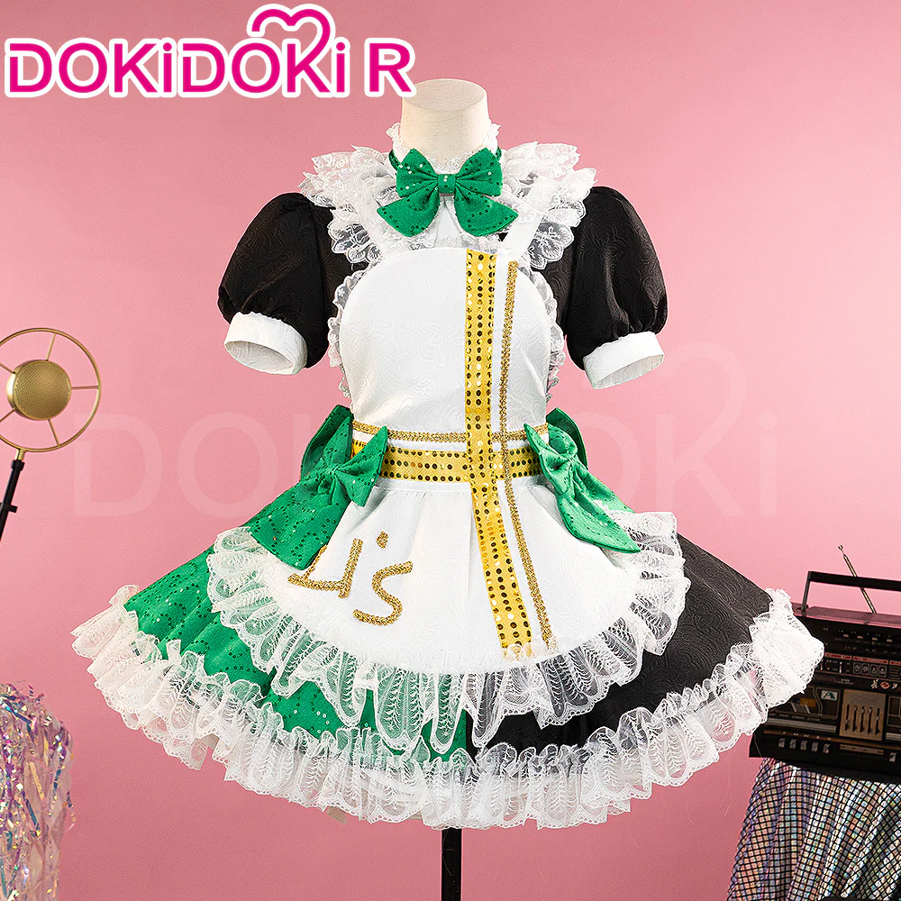 【Size S-2XL】DokiDoki-R Anime LoveLive! School Idol Project Cosplay Kotori Minami Costume Idol Project Maid - Image 2