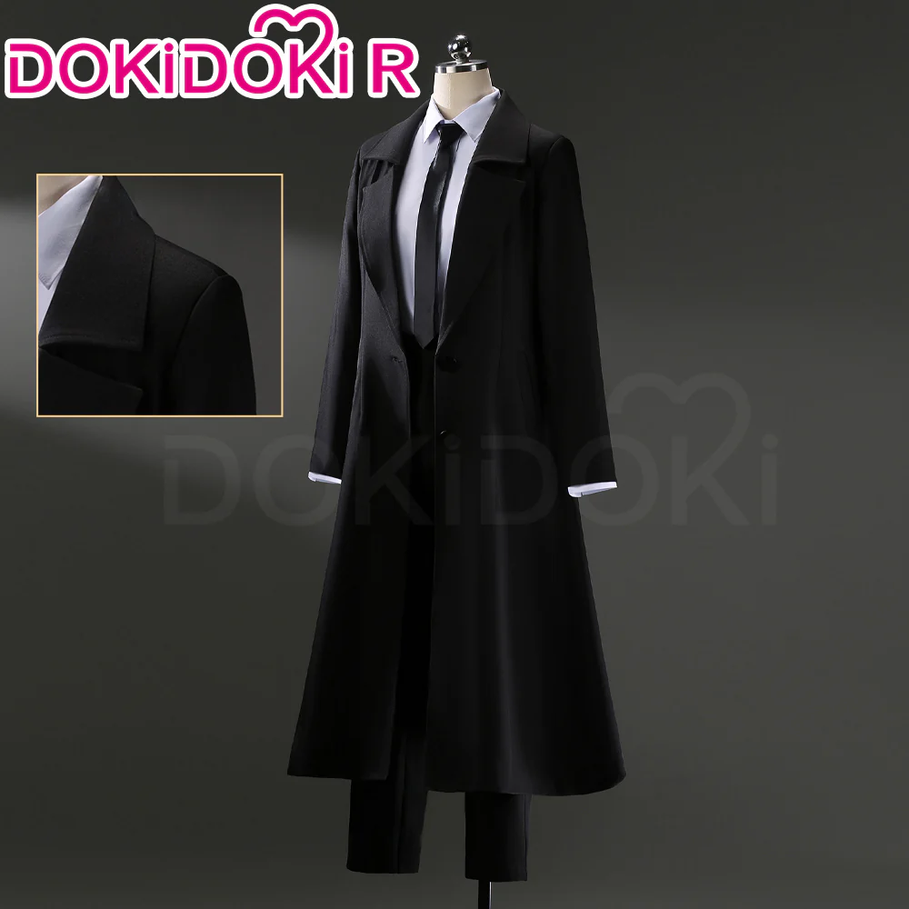 【In Stock】【Size XS-2XL】DokiDoki-R Anime Manga Cosplay Black Suit Costume