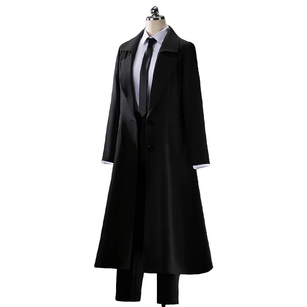 【In Stock】【Size XS-2XL】DokiDoki-R Anime Manga Cosplay Black Suit Costume - Image 6