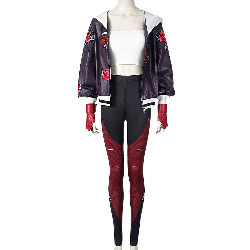 【Partially Ready For Ship】【Size XS-2XL】DokiDoki-R Game Cosplay Costume Sports Daily Wear - Image 4