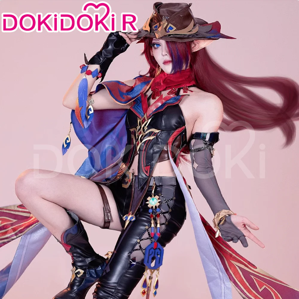 【Size XS-2XL】DokiDoki-R Game Genshin Impact Cosplay Chasca Costume Natlan - Image 2