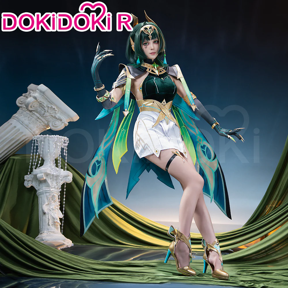 【Partially Ready For Ship】【Size XS-2XL】DokiDoki-R Game Genshin Impact Cosplay Nefer Costume Song of the Welkin Moon Nod Krai - Image 2