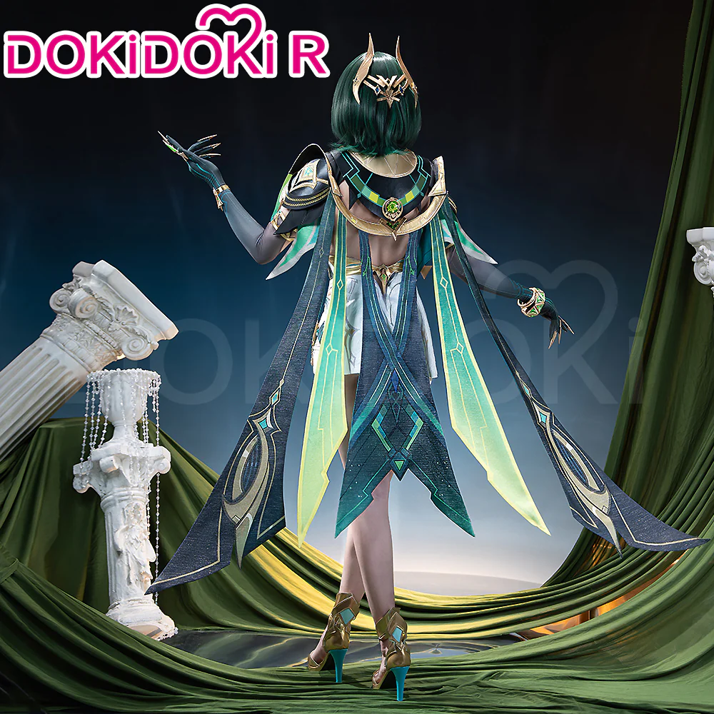 【Partially Ready For Ship】【Size XS-2XL】DokiDoki-R Game Genshin Impact Cosplay Nefer Costume Song of the Welkin Moon Nod Krai - Image 3