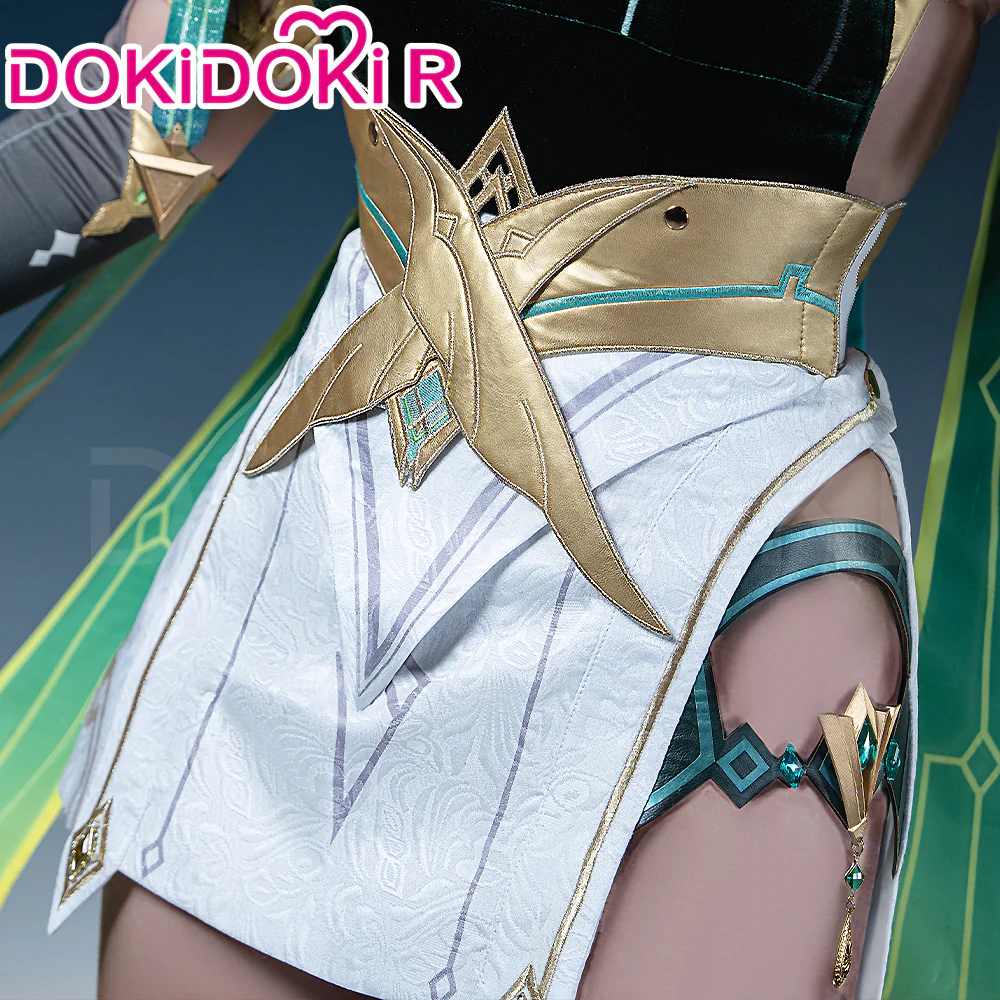 【Partially Ready For Ship】【Size XS-2XL】DokiDoki-R Game Genshin Impact Cosplay Nefer Costume Song of the Welkin Moon Nod Krai - Image 4
