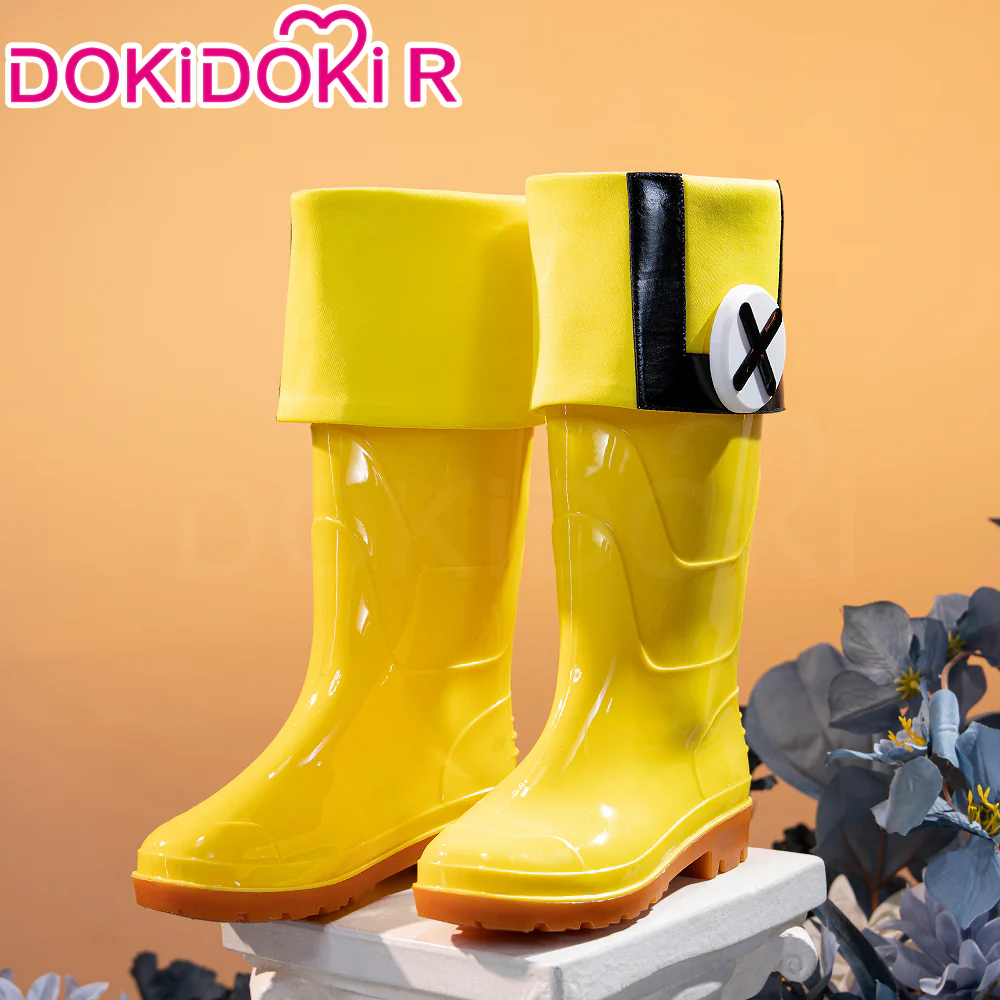 【Size XS-2XL】DokiDoki-R Game Genshin Impact Cosplay Weather Waddler Costume / Shoes Miliastra Wonderland Raincoat - Image 7