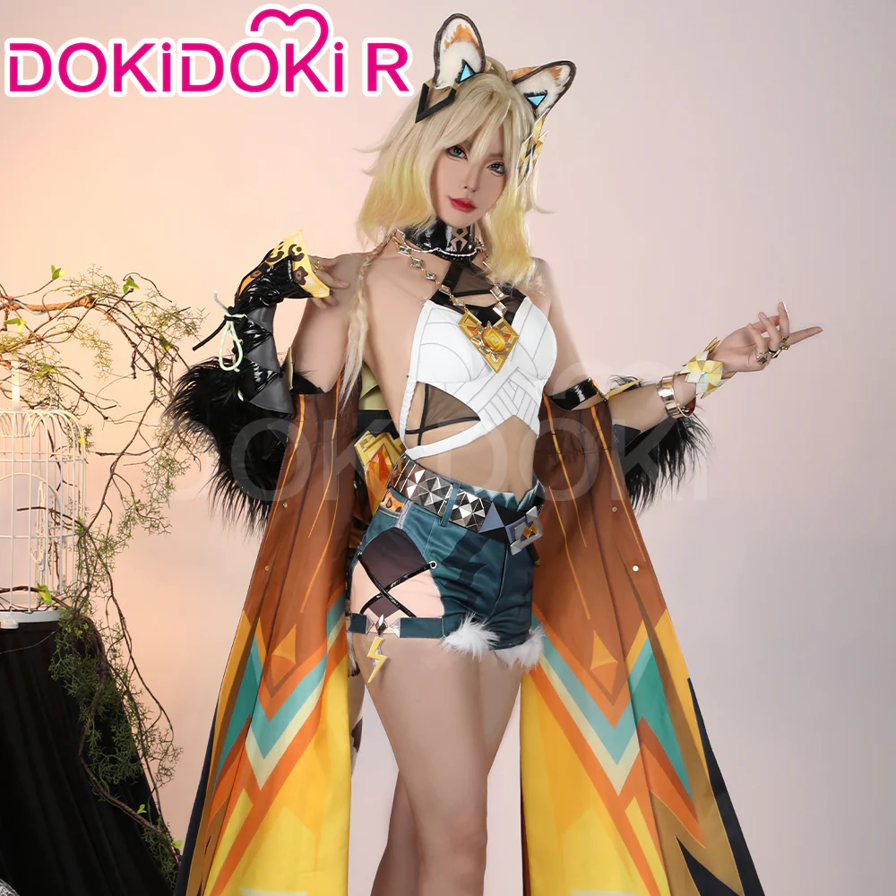 【Tail Included】【Size XS-2XL】DokiDoki-R Game Genshin Impact Cosplay Xilonen Costume Natlan - Image 2