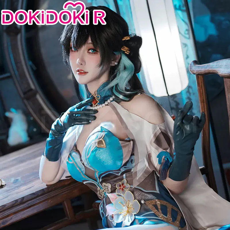 【Size XS-2XL】DokiDoki-R Game Honkai: Star Rail Cosplay Ruan Mei Costume Ruanmei - Image 2