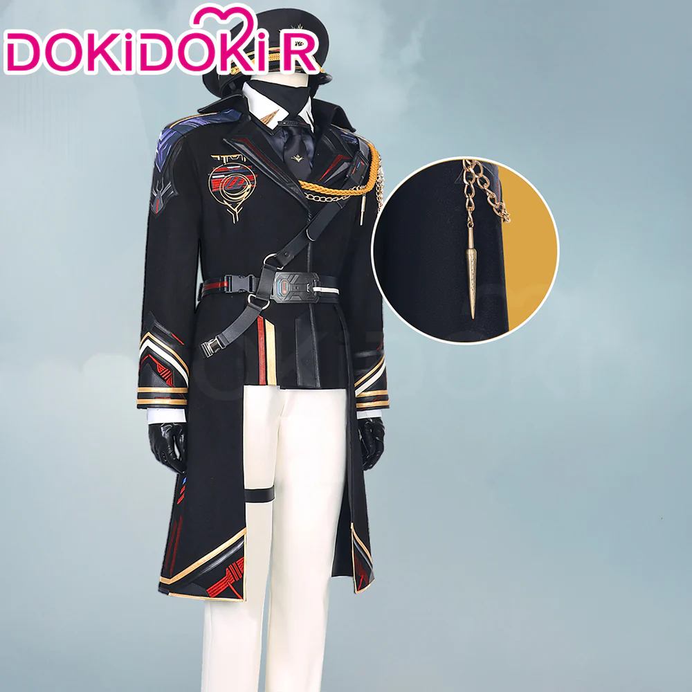 【In Stock】【Size XS-2XL】DokiDoki-R Game Love and Deepspace Cosplay  Protagonist MC Costume Farspace Colonel Set Caleb - Image 2