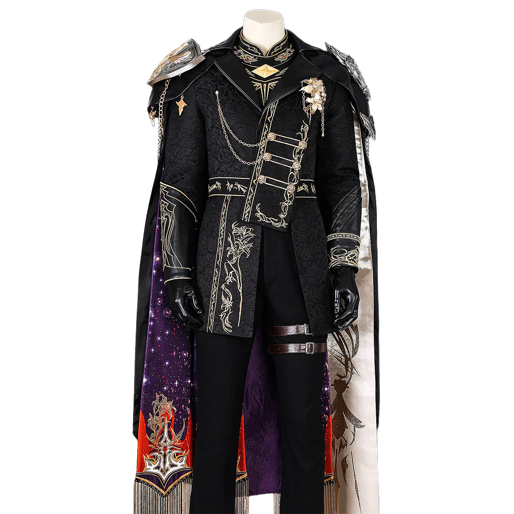 【Size XS-2XL】DokiDoki-R Game Love And Deepspace Cosplay Xavier King of Darknight Costume Silent Swipe - Image 2