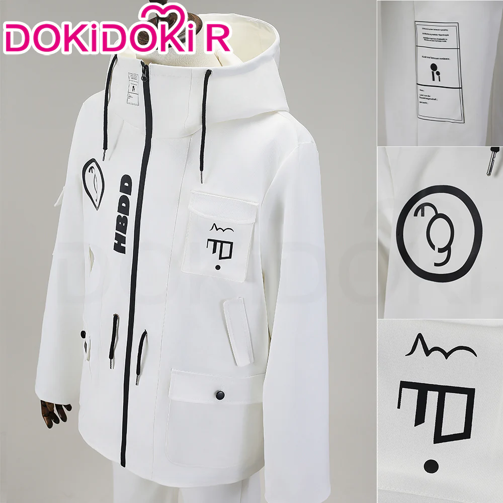 【Size XS-2XL】DokiDoki-R Game The Hundred Line Last Defense Academy Cosplay Aotsuki Eito Costume Uniform - Image 2