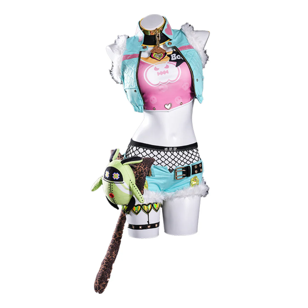 【Partially Ready For Ship】【Size XS-2XL】DokiDoki-R Game Zenless Zone Zero Cosplay Nicole Demara Costume ZZZ Cunning Cutie - Image 9