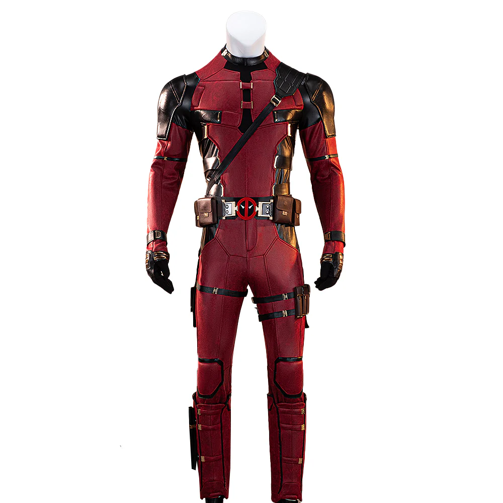 【Partial Size Ready For Ship】【Size XS-3XL】 DokiDoki Anime Cosplay Black Red Man Costume - Image 6