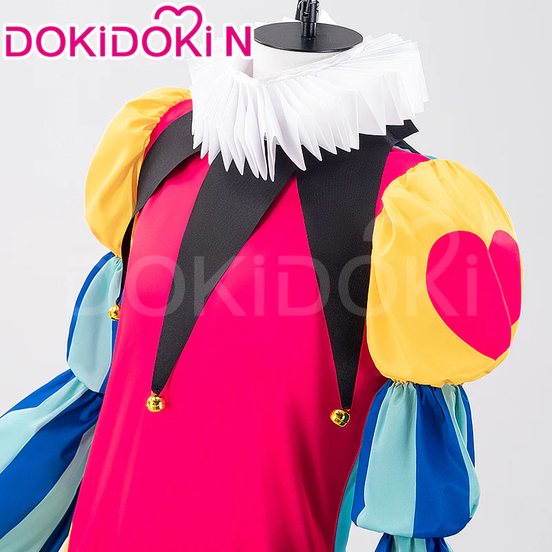 【Partially Ready For Ship】【Size XS-3XL】DokiDoki-N Anime Cosplay Bule Pink Dress Costume - Image 4