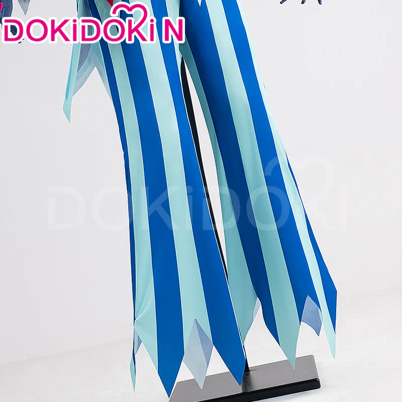 【Partially Ready For Ship】【Size XS-3XL】DokiDoki-N Anime Cosplay Bule Pink Dress Costume - Image 5