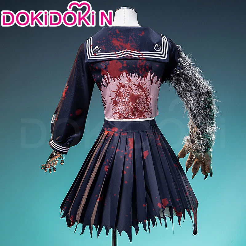 【Size XS-3XL】DokiDoki-N Game Cosplay Costume Sailor Suit Fox JK - Image 2