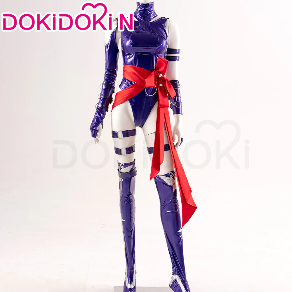 【In Stock】【Size XS-3XL】Dokidoki-N Game Cosplay Costume Women Purple Costume