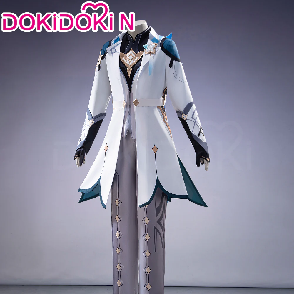 【Size XS-3XL】DokiDoki-N Game Genshin Impact Cosplay Traveler Aether Costume Kong As Heaven and Earth Are Made Anew