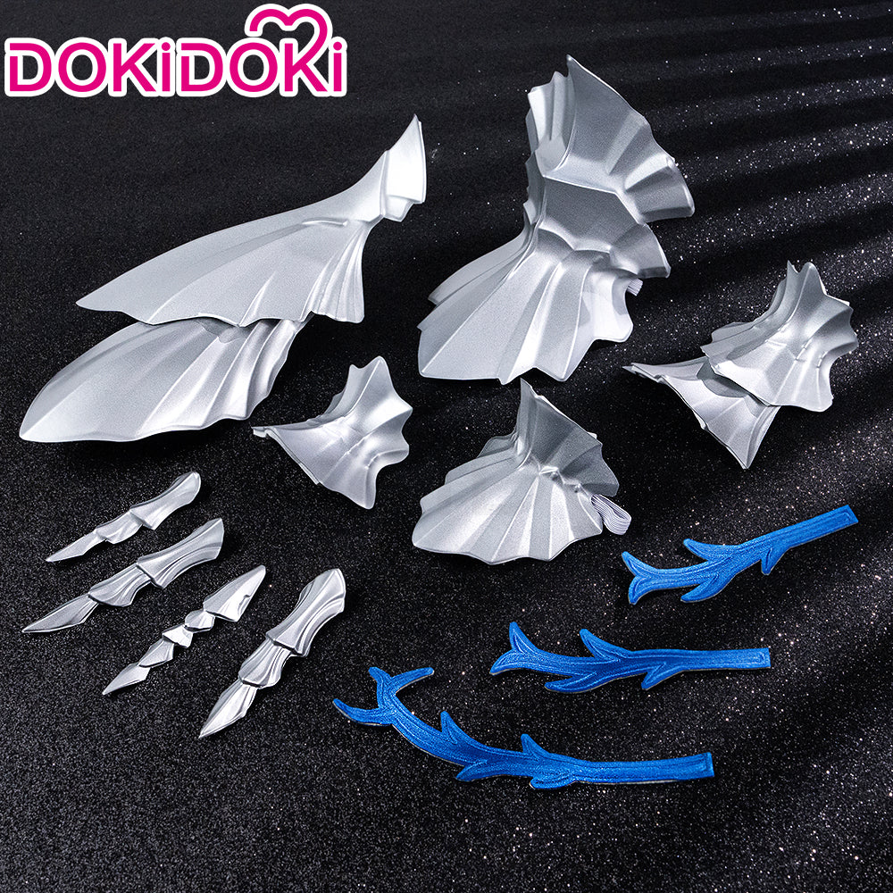 【Size XS-3XL】DokiDoki-N Game Wuthering Waves Cosplay Cartethyia Costume / Headwear / Hand Armor - Image 10