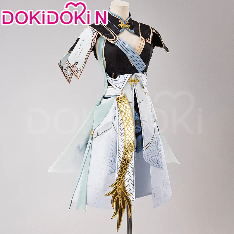 【Ready For Ship】【Last Batch】【Size XS-3XL】DokiDoki-N Game Wuthering Waves Cosplay Jinhsi Female Costume - Image 2