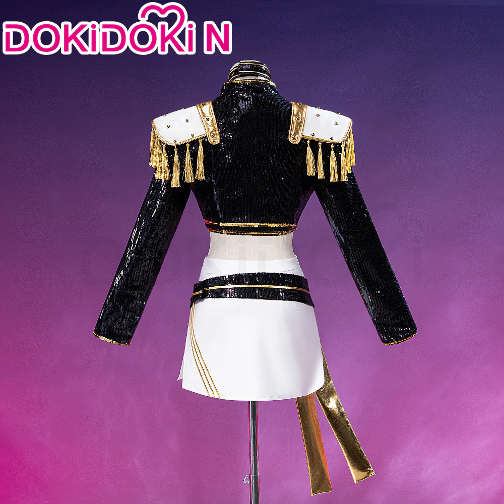 【Ready For Ship】【Size XS-3XL】【Last Batch】DokiDoki-N Movie Anime KPOP KILLER Cosplay Costume GOLD SERIES - Image 4