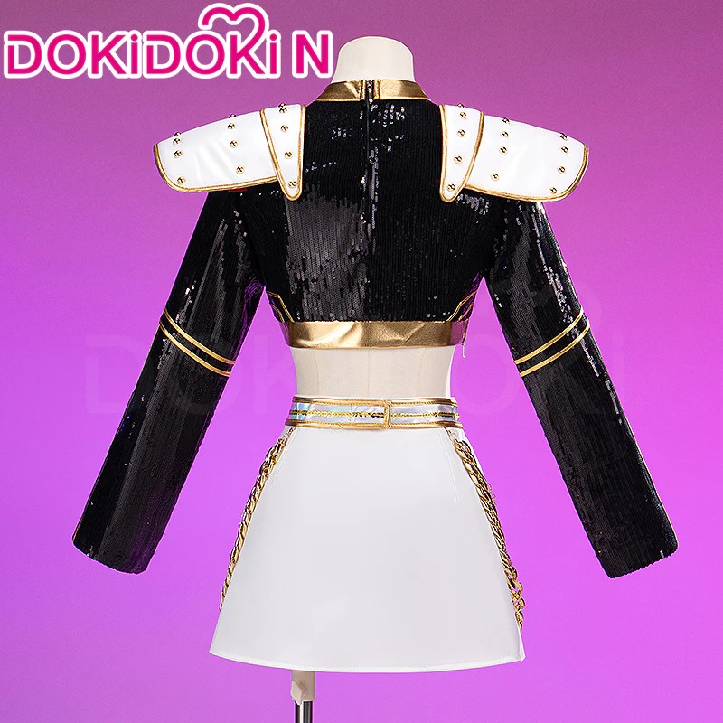 【Ready For Ship】【Size XS-3XL】【Last Batch】DokiDoki-N Movie Anime KPOP KILLER Cosplay Costume GOLD SERIES - Image 4
