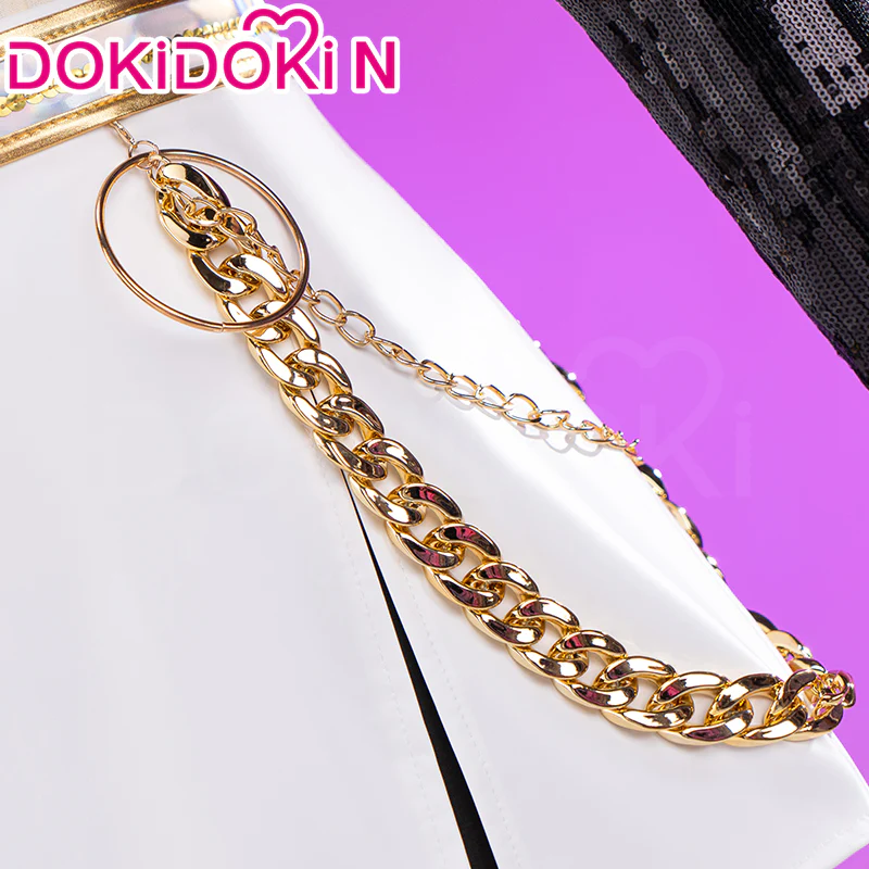 【Ready For Ship】【Size XS-3XL】【Last Batch】DokiDoki-N Movie Anime KPOP KILLER Cosplay Costume GOLD SERIES - Image 5