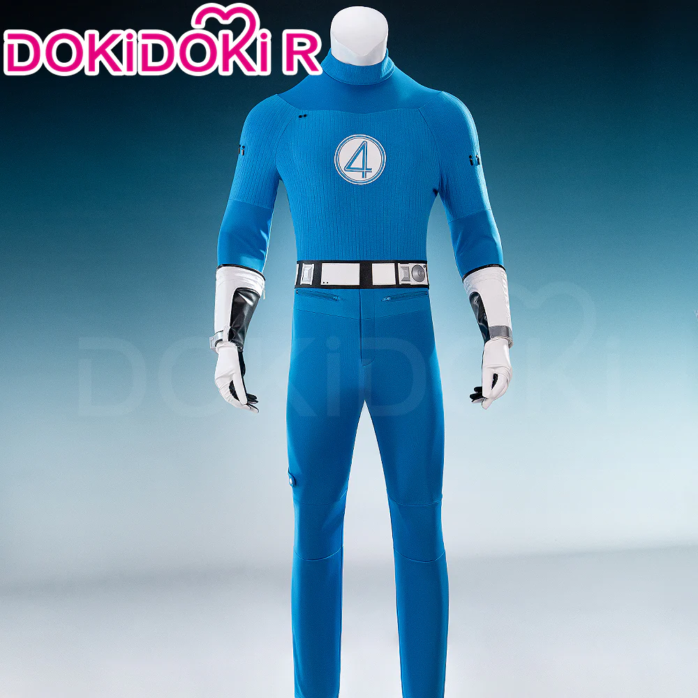 【Ready For Ship】【Last Batch】【Size XS-3XL】Dokidoki-R Anime Cosplay Blue leotard Men / women - Image 7
