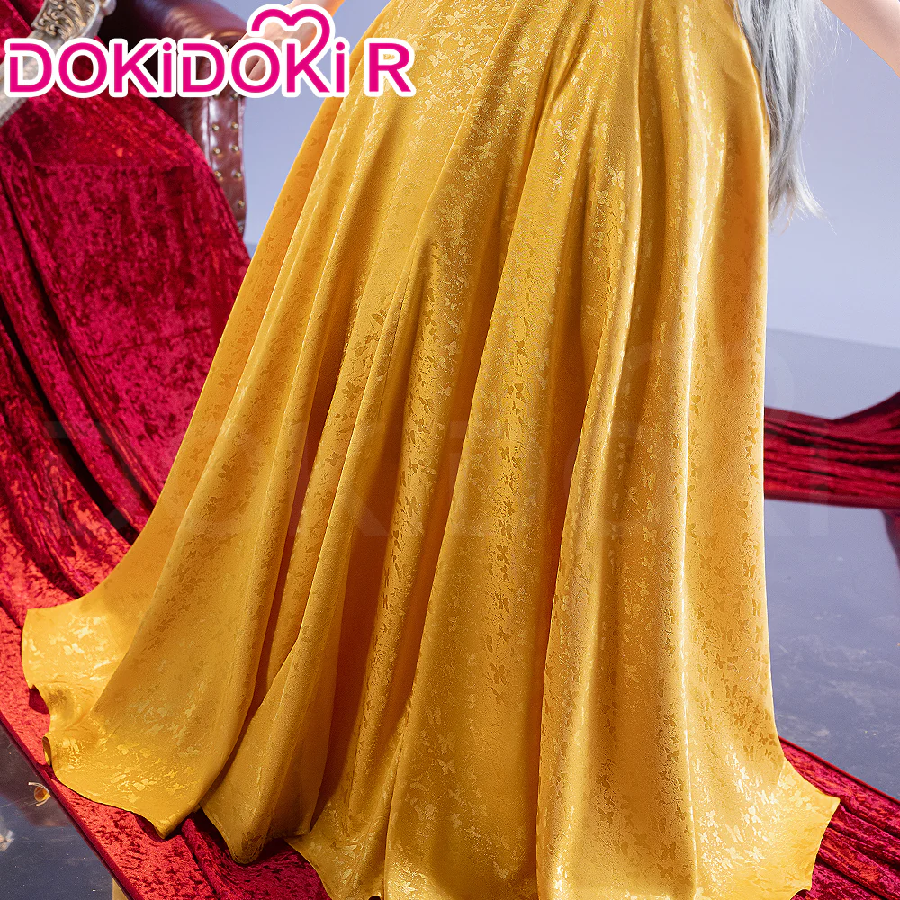 【Ready For Ship】【Size S-2XL】DokiDoki-R Anime Cosplay Costume Rabbit Yellow Dress - Image 4