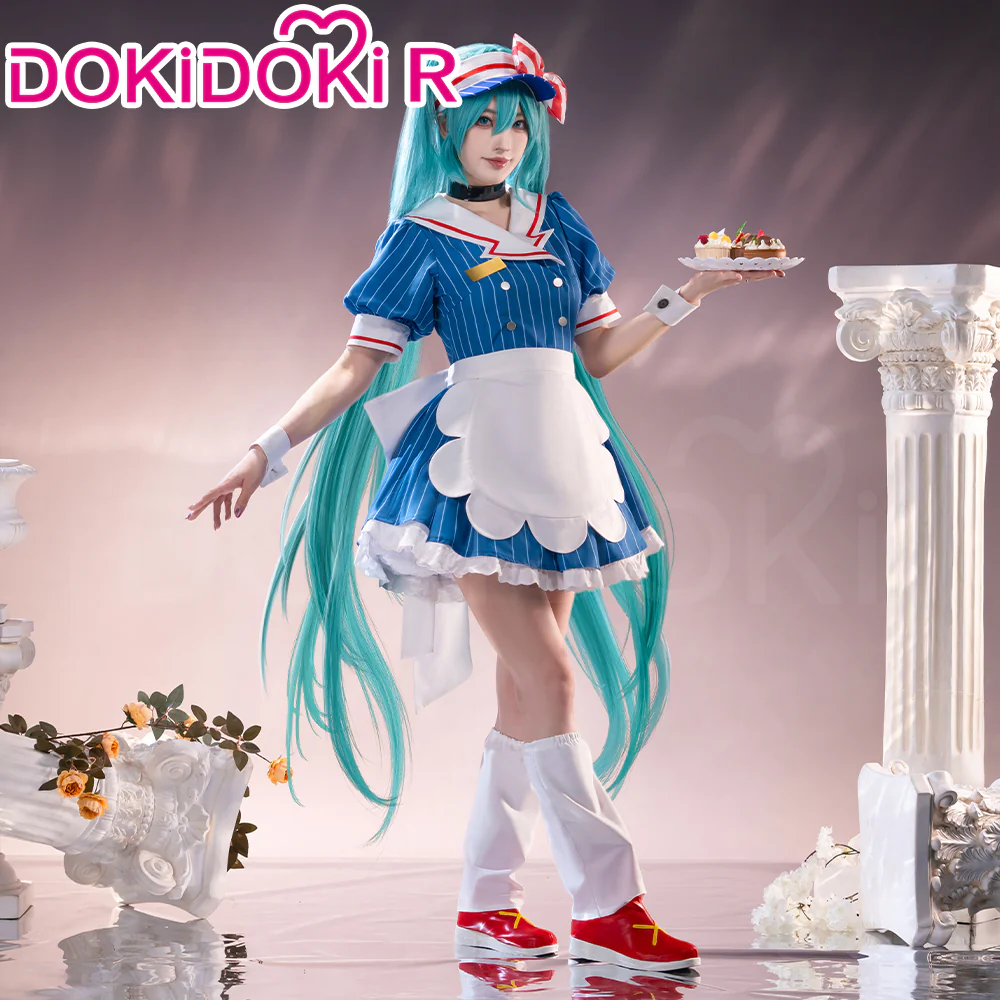 【Size S-3XL】DokiDoki-R Cosplay Costume Mesmerizer Blue Dress
