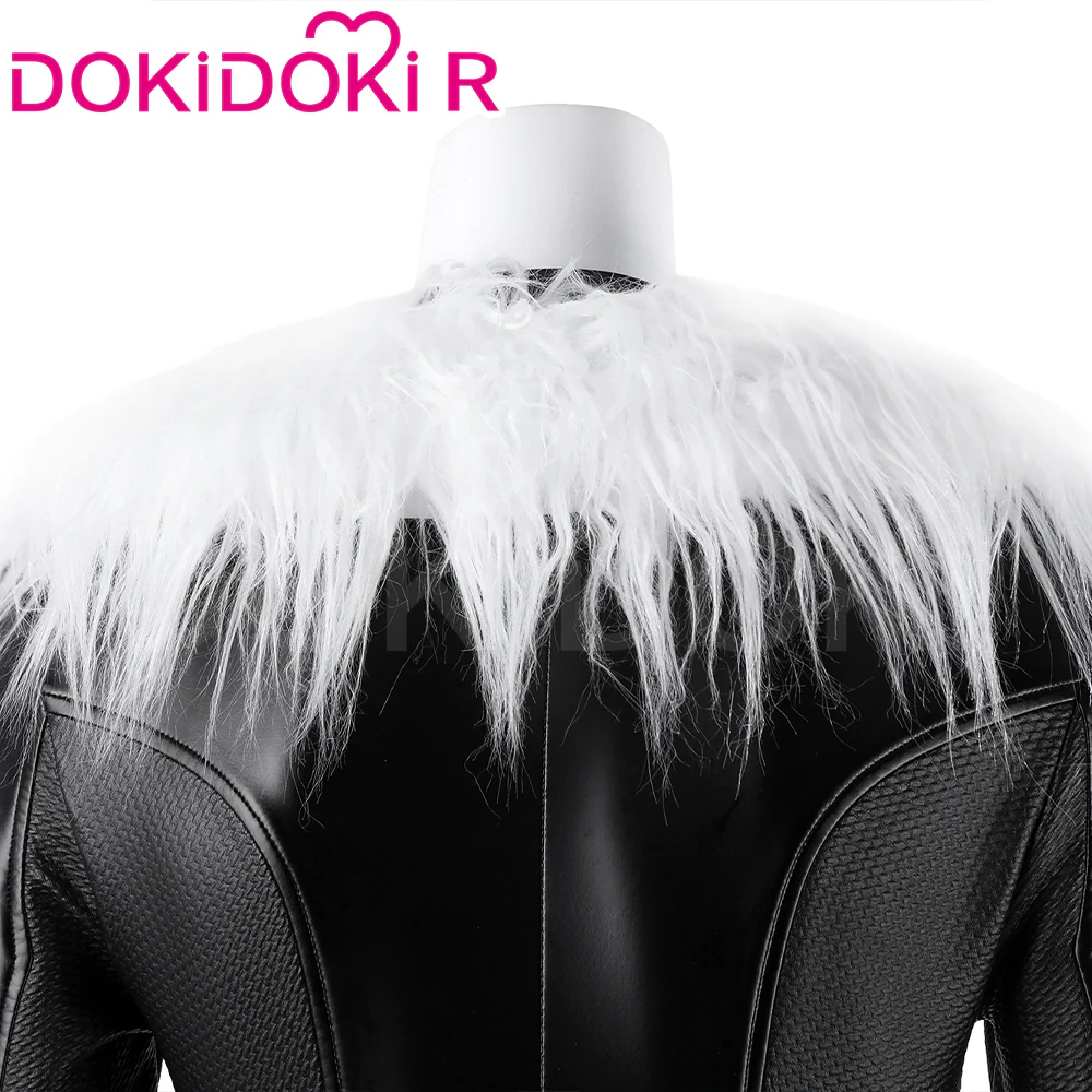 【Ready For Ship】【Last Batch】DokiDoki-R Game Cosplay Female Costume Black Bodysuit - Image 3