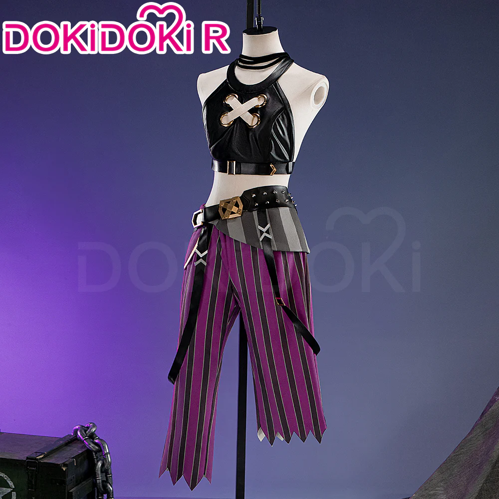 【Ready For Ship】【Size XS-3XL】DokiDoki-R Game Cosplay Jinxx Costume - Image 2