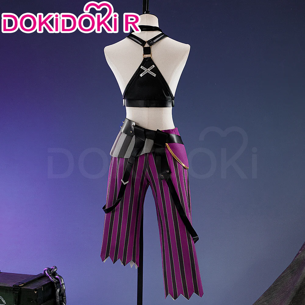 【Ready For Ship】【Size XS-3XL】DokiDoki-R Game Cosplay Jinxx Costume - Image 3