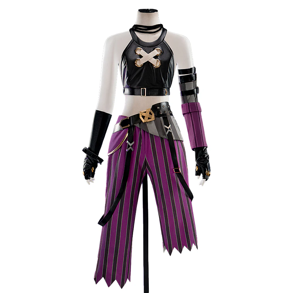 【Ready For Ship】【Size XS-3XL】DokiDoki-R Game Cosplay Jinxx Costume - Image 5