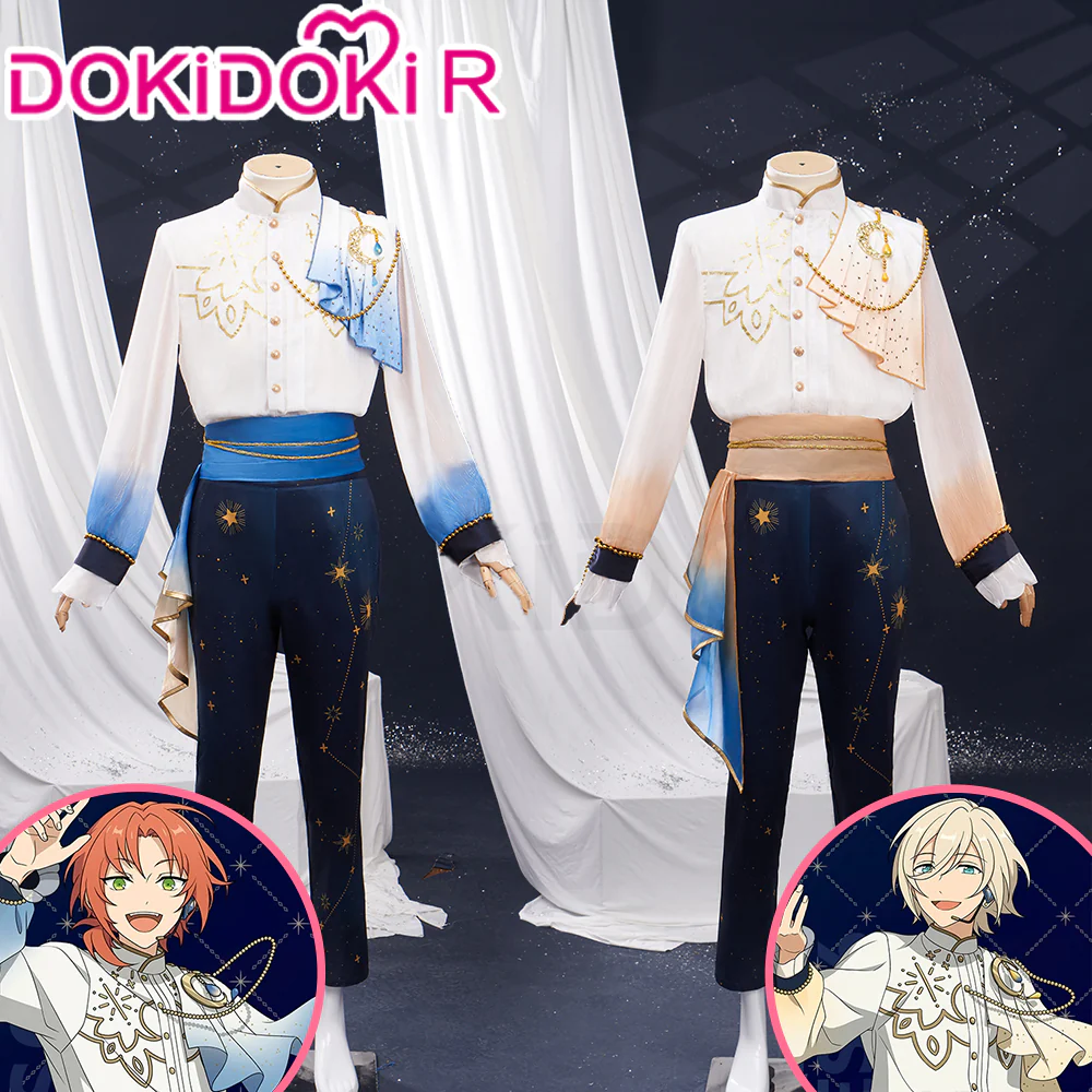 【Partial Size Ready For Ship】【Size XS-3XL】DokiDoki-R Game Ensemble Stars Knights Fine Starlight Parade Cosplay Tsukinaga Leo / Tenshouin Eichi Costume