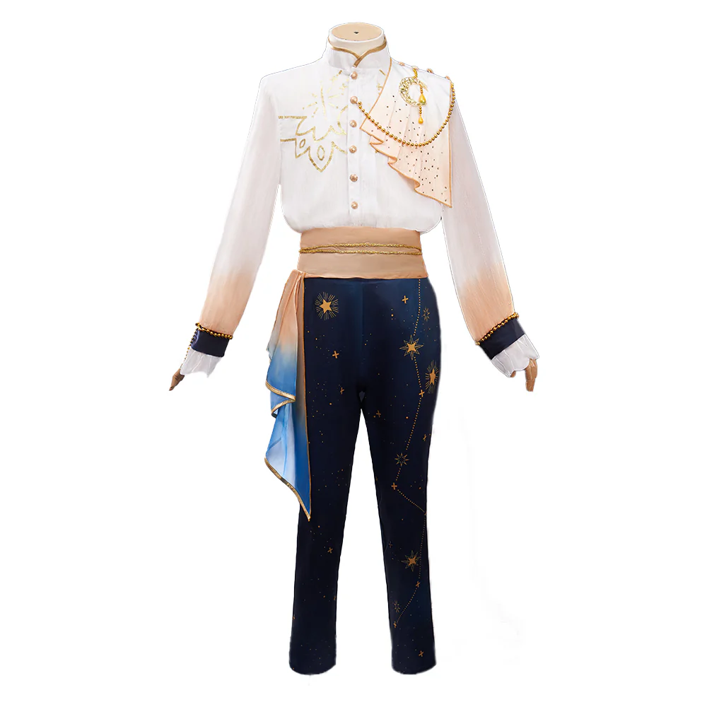 【Partial Size Ready For Ship】【Size XS-3XL】DokiDoki-R Game Ensemble Stars Knights Fine Starlight Parade Cosplay Tsukinaga Leo / Tenshouin Eichi Costume - Image 6