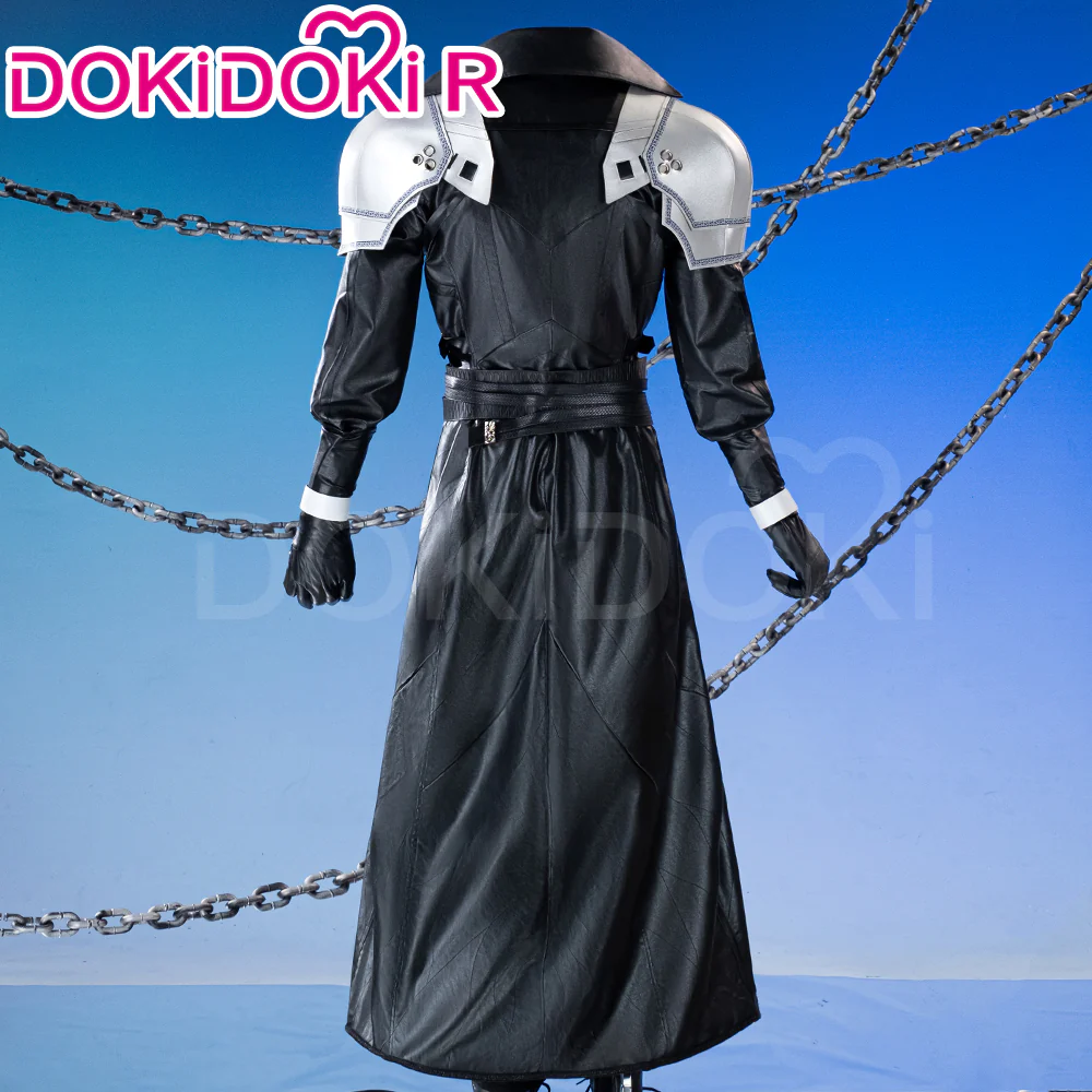 【Size XS-3XL】DokiDoki-R Game Cosplay Sephiiroth Costume Adult - Image 4
