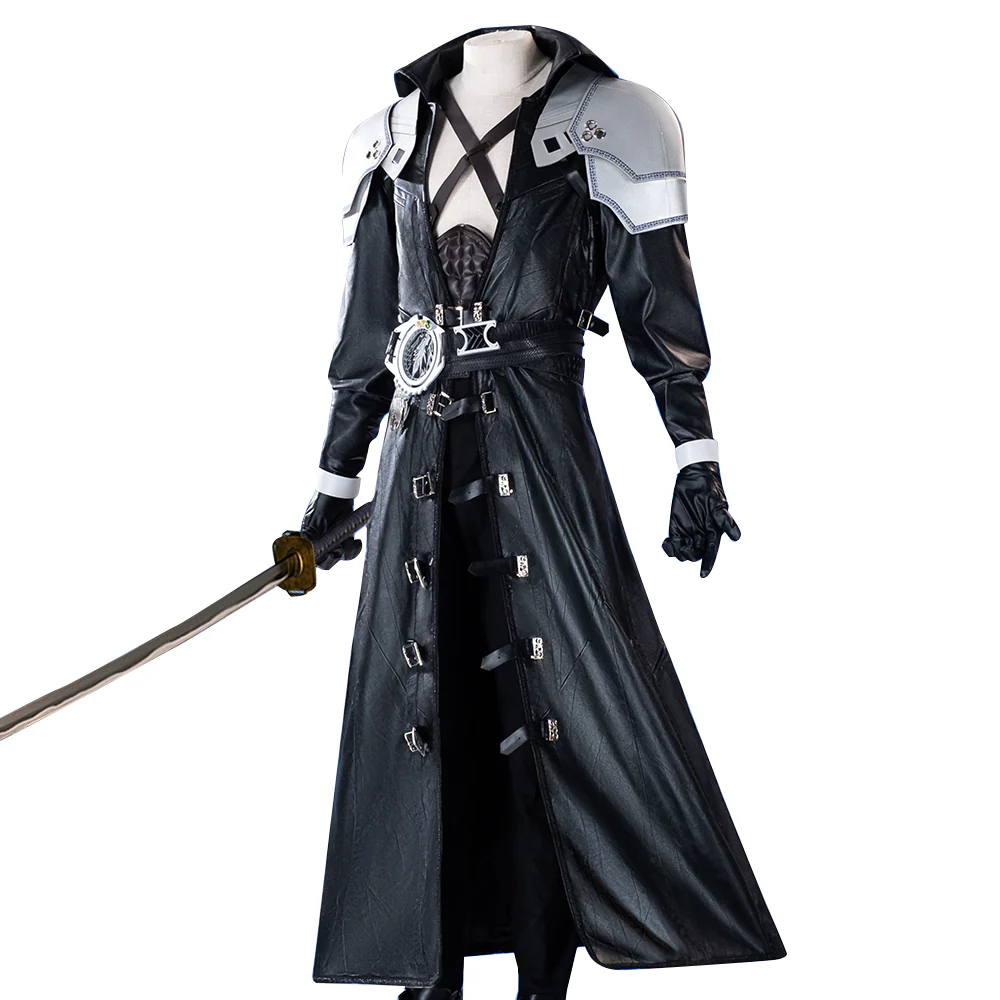 【Size XS-3XL】DokiDoki-R Game Cosplay Sephiiroth Costume Adult - Image 6