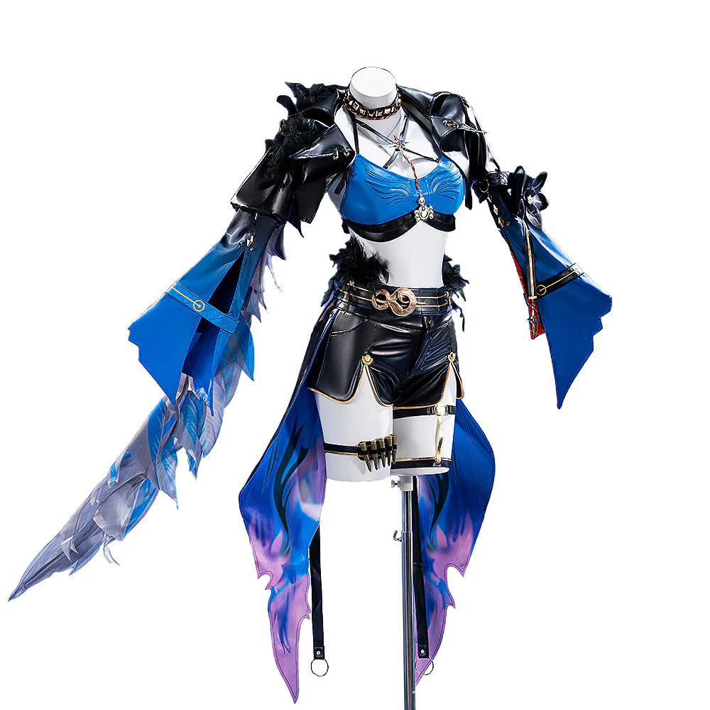【Size XS-3XL】DokiDoki-R Game Wuthering Waves Cosplay Galbrena Costume - Image 5