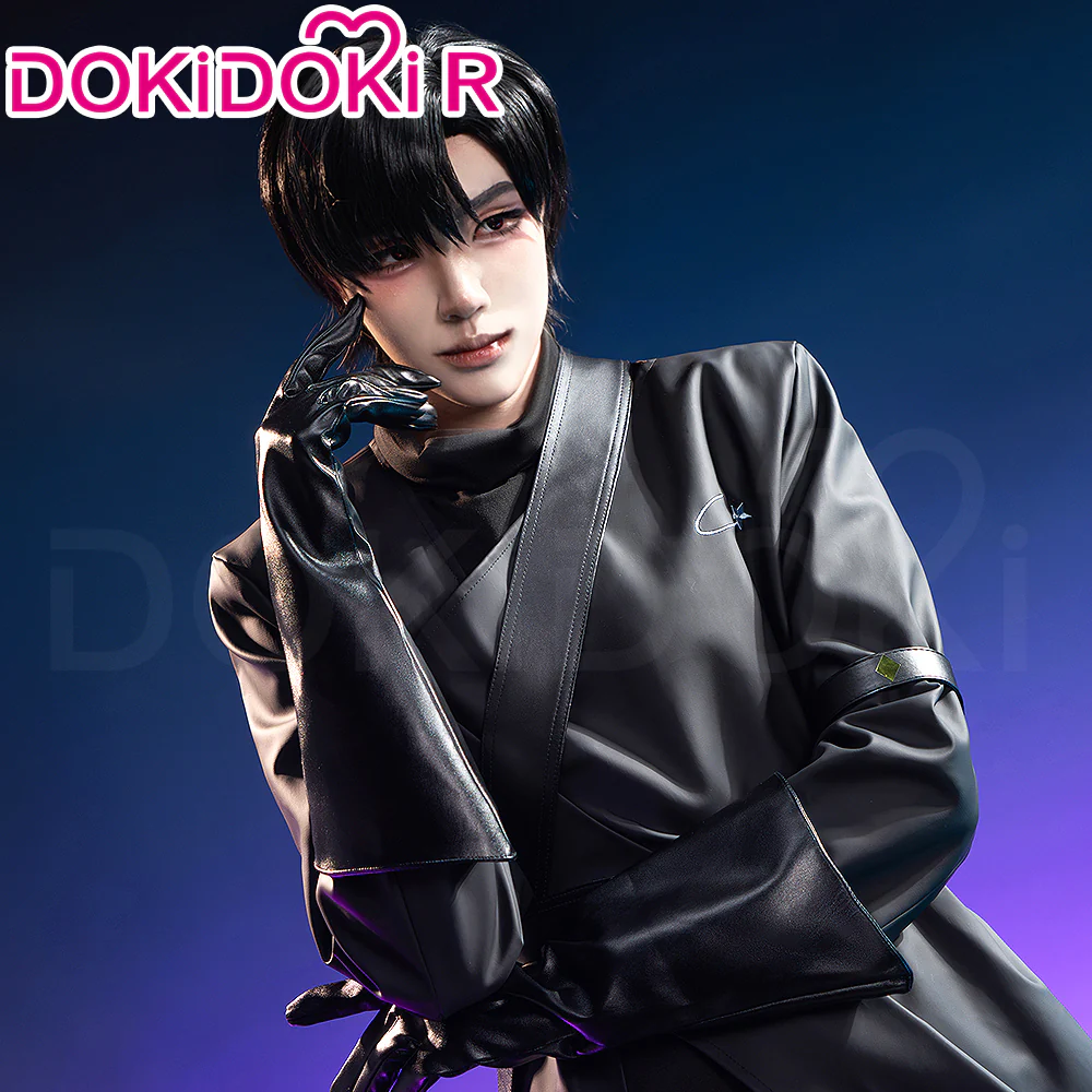 【 Ready For Ship】【Size S-3XL】DokiDoki-R Music Video Cosplay Costume R3 Black Sorrow - Image 6