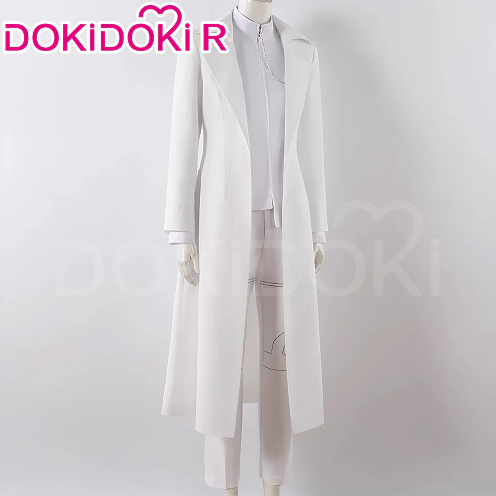 【Size XS-3XL】DokiDoki-R Anime Cosplay Round6 White Suit Costume R6 - Image 3