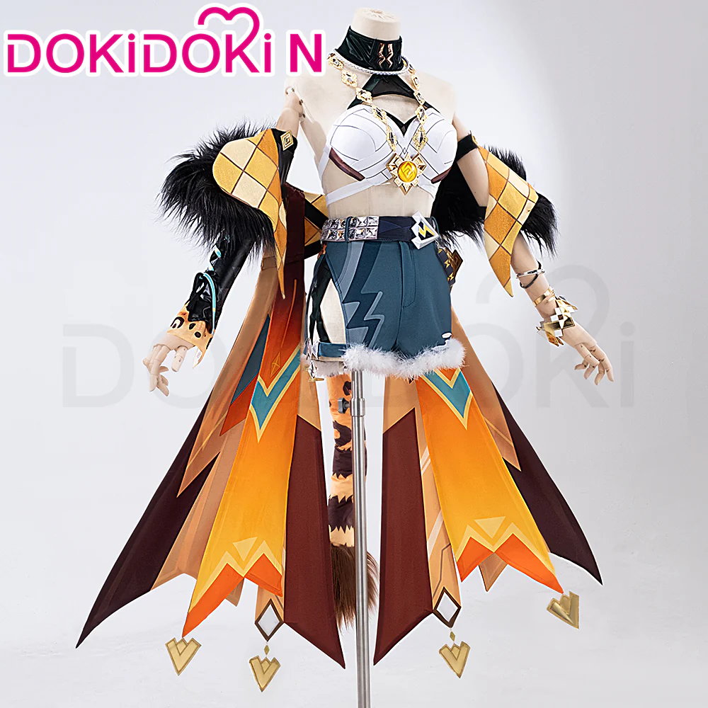 【Partially Ready For Ship】【Size XS-3XL】DokiDoki-N Game Genshin Impact Cosplay Xilonen Costume Natlan - Image 2