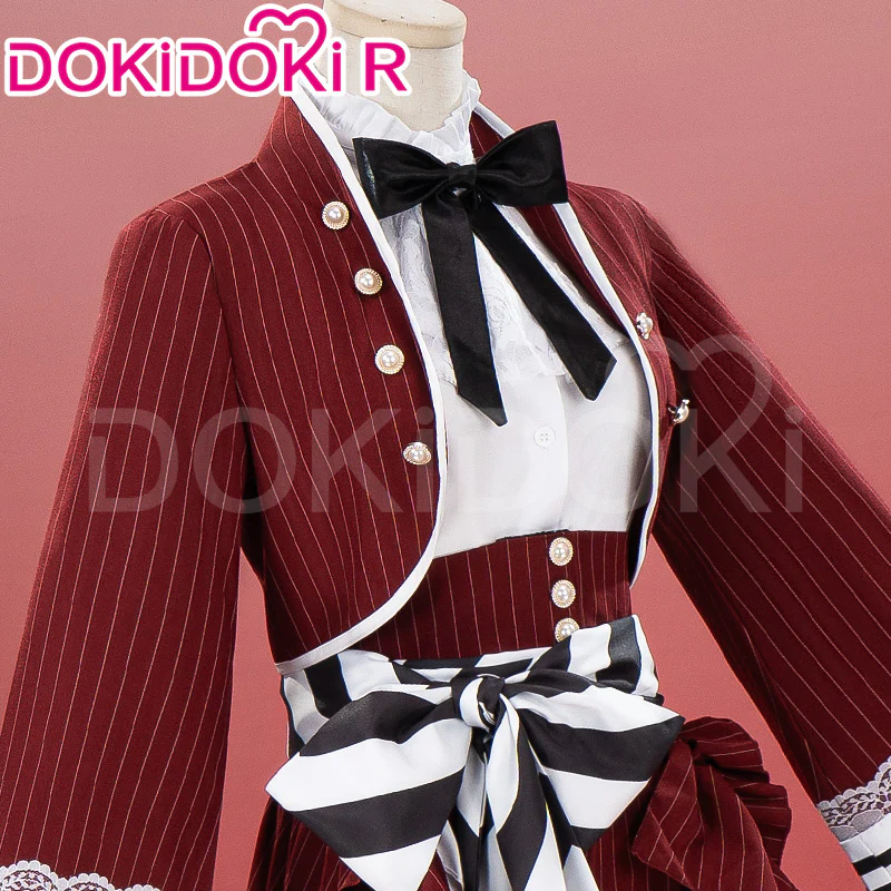 【In Stock】【Size XS-3XL】【In Stock】DokiDoki-R Anime Cosplay Black Butler Kuroshitsuji Ciel Phantomhive Costume Black Tea Cup Dress - Image 2