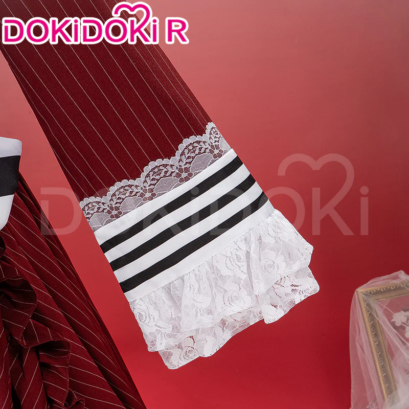 【In Stock】【Size XS-3XL】【In Stock】DokiDoki-R Anime Cosplay Black Butler Kuroshitsuji Ciel Phantomhive Costume Black Tea Cup Dress - Image 4